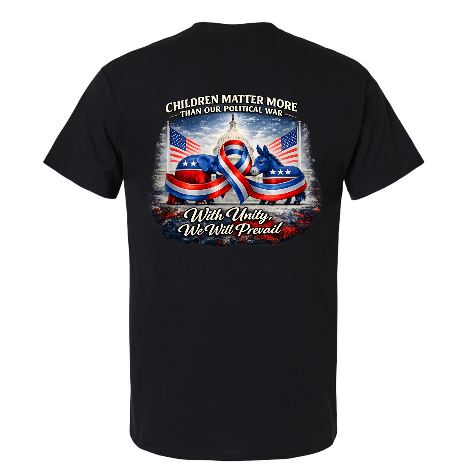 Children Matter More Than Our Political War Graphic Tee
