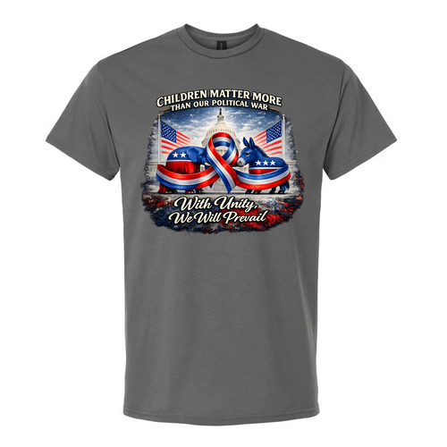 Children Matter More Than Our Political War Graphic Tee