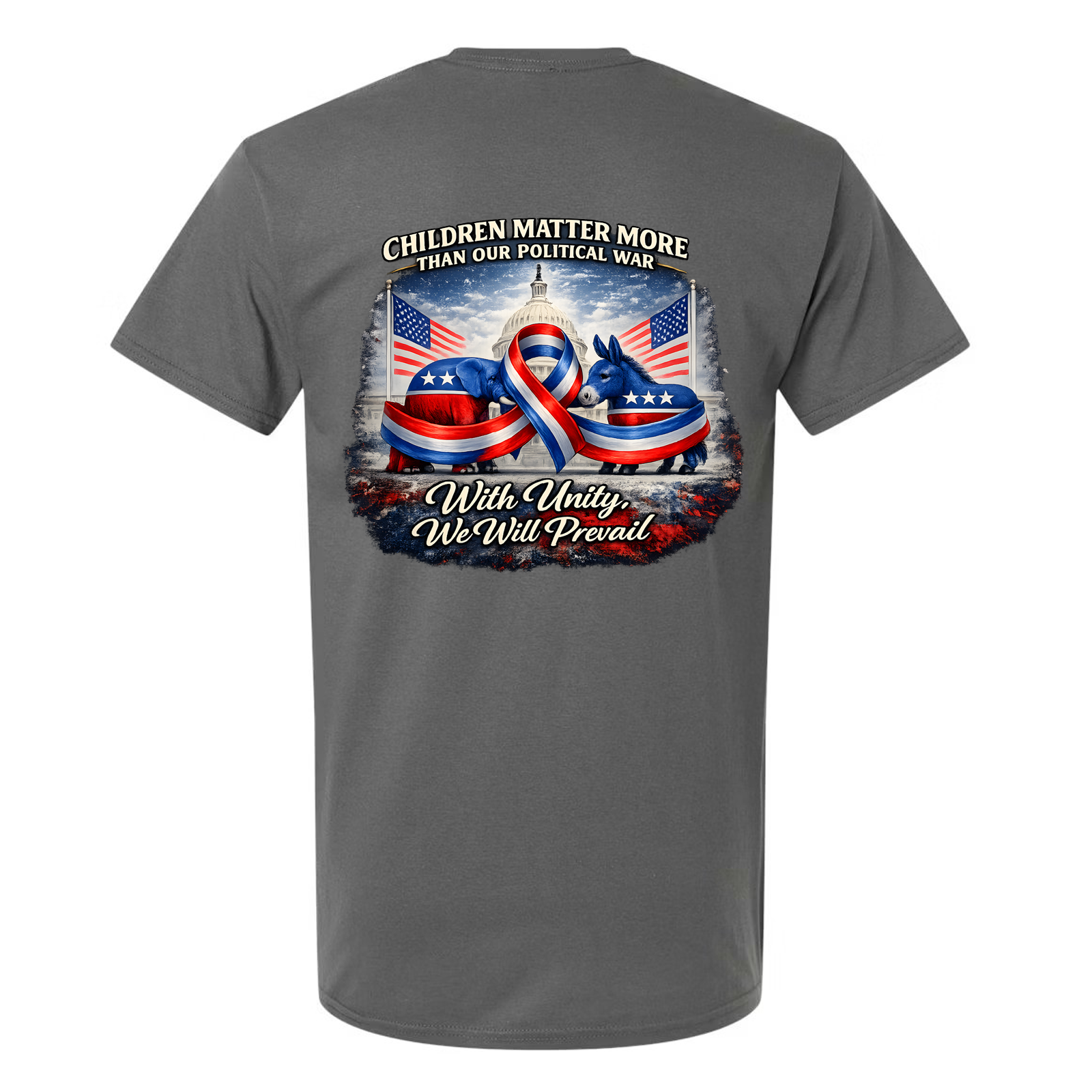 Children Matter More Than Our Political War Graphic Tee