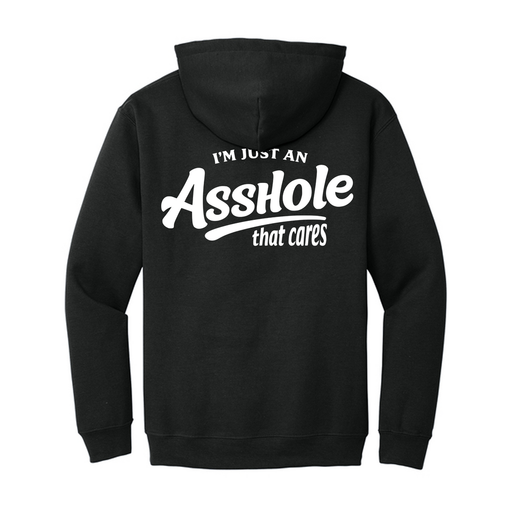 Asshole Who Cares Hoodie