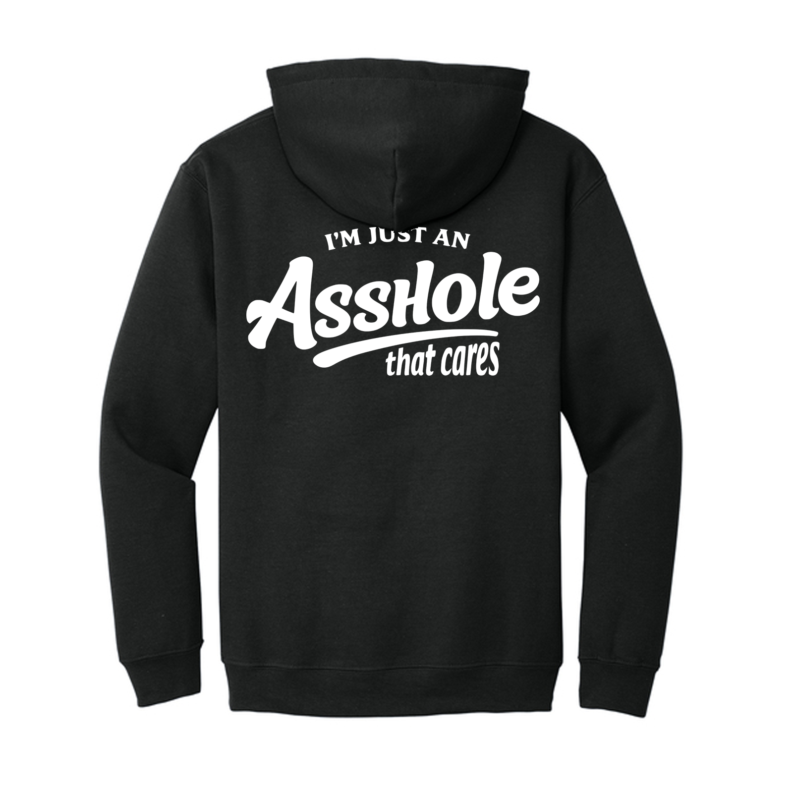 Asshole Who Cares Hoodie