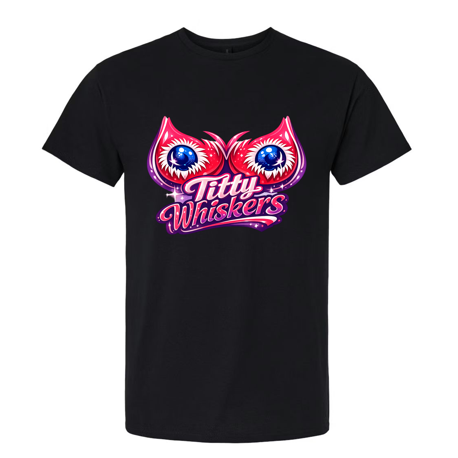Titty Whiskers Graphic Tee - Ladies