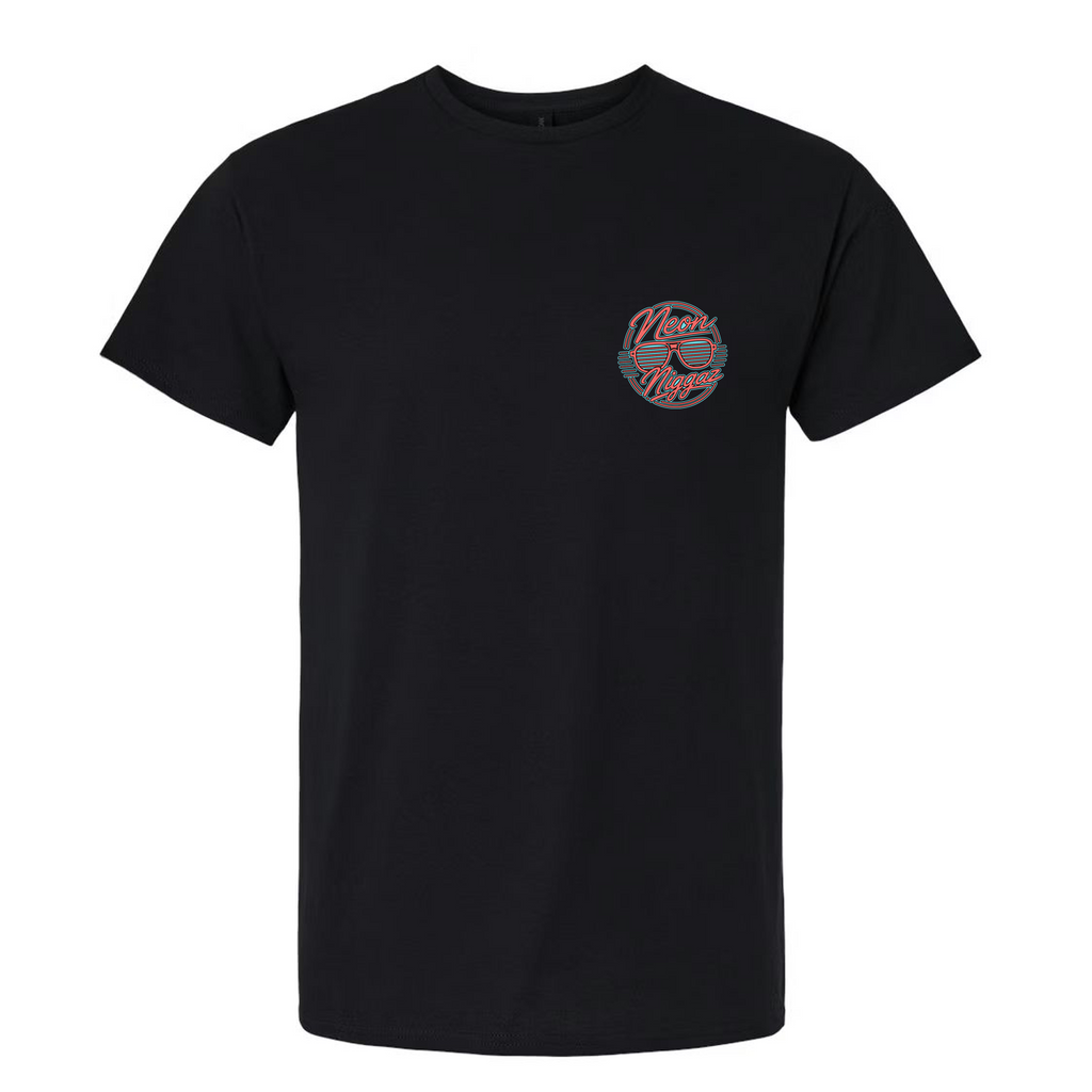 Neon Niggaz Retro Comedy T-Shirt | Funny Anti-Racism Graphic Tee