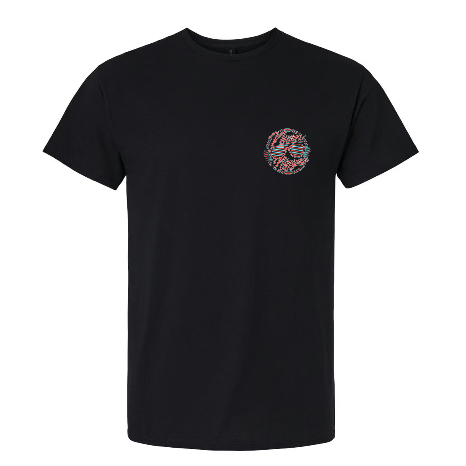 Neon Niggaz Retro Comedy T-Shirt | Funny Anti-Racism Graphic Tee