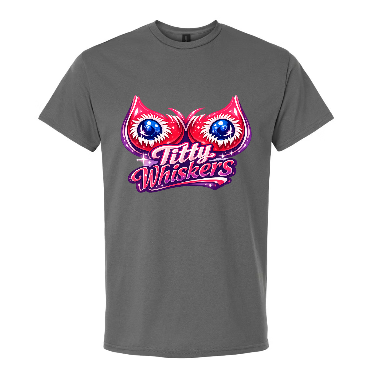 Titty Whiskers Graphic Tee - Ladies